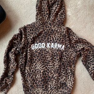 Spiritual Gangster Hoodie “good karma” sz Small